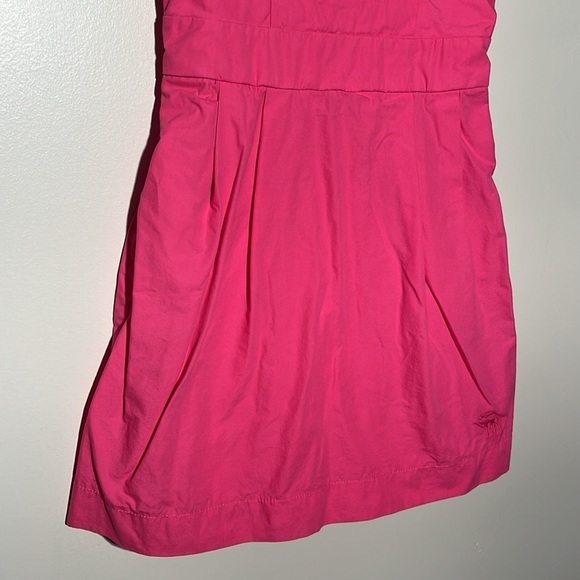 Abercrombie & Fitch Hot Pink Strapless Mini Dress - Picture 3 of 9